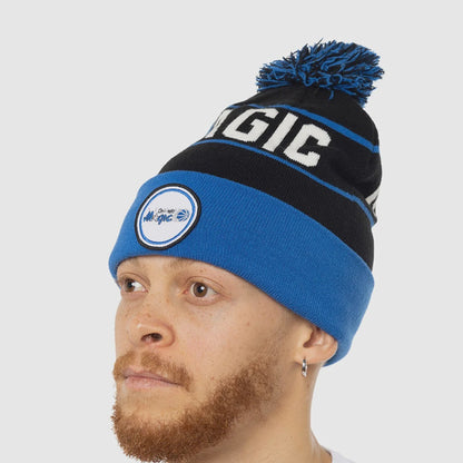 MNA-X28 (Mitchell and ness team pom beanie magic black) 62392826 MITCHELL AND NESS