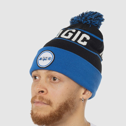 MNA-X28 (Mitchell and ness team pom beanie magic black) 62392826 MITCHELL AND NESS