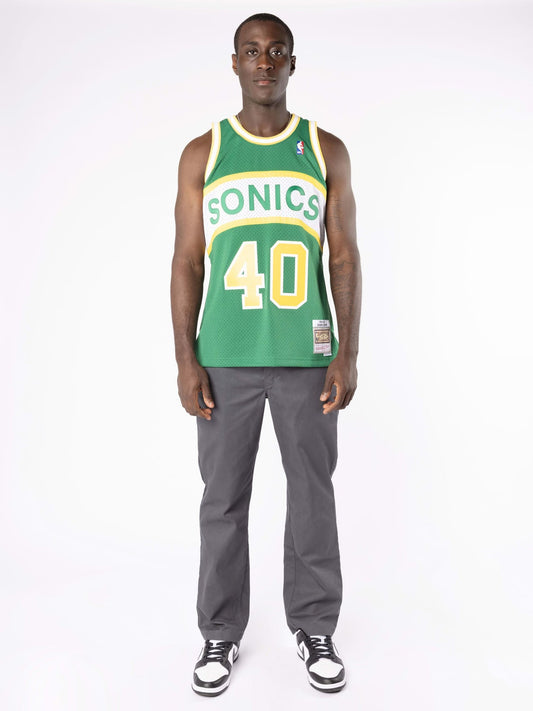 MNA-X18 (Swingman jersey sonic #40 SHAWN KEMP 94-95 home green MNSO18105) 22298260 MITCHELL AND NESS