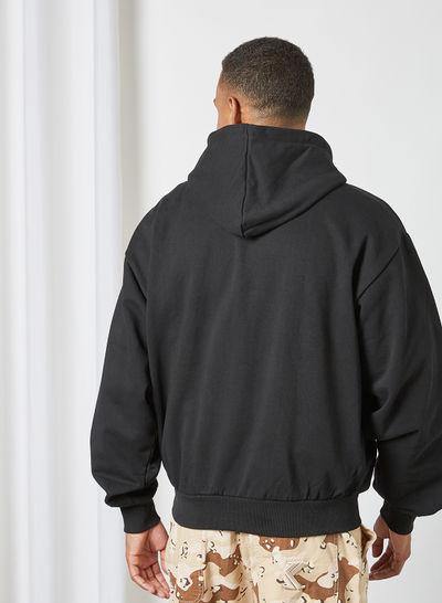 KKA-S (Signature KKJ oversize hoodie black) 72197433 - Otahuhu Shoes