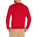 NTA-R1 (Big & tall navtech j-class v-neck sweater nautica red) 92196520 NAUTICA