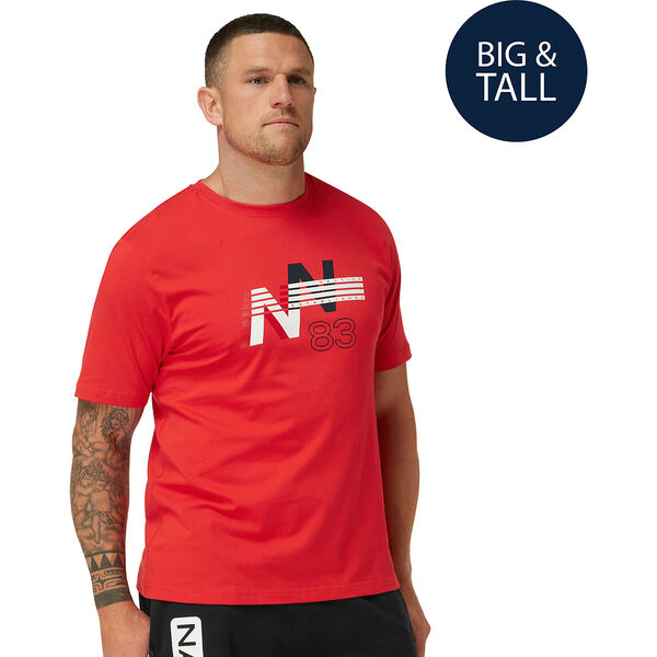NTA-I4 (Dock t-shirt true red) 72293693 NAUTICA