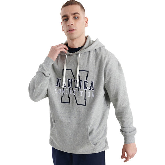 NTA-D8 (Nautica competition heavyweight flanker oversized hoodie grey) 72397824 NAUTICA