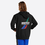 NTA-E8 (Nautica competion newton heavyweight oversized hoodie black) 72398259 NAUTICA