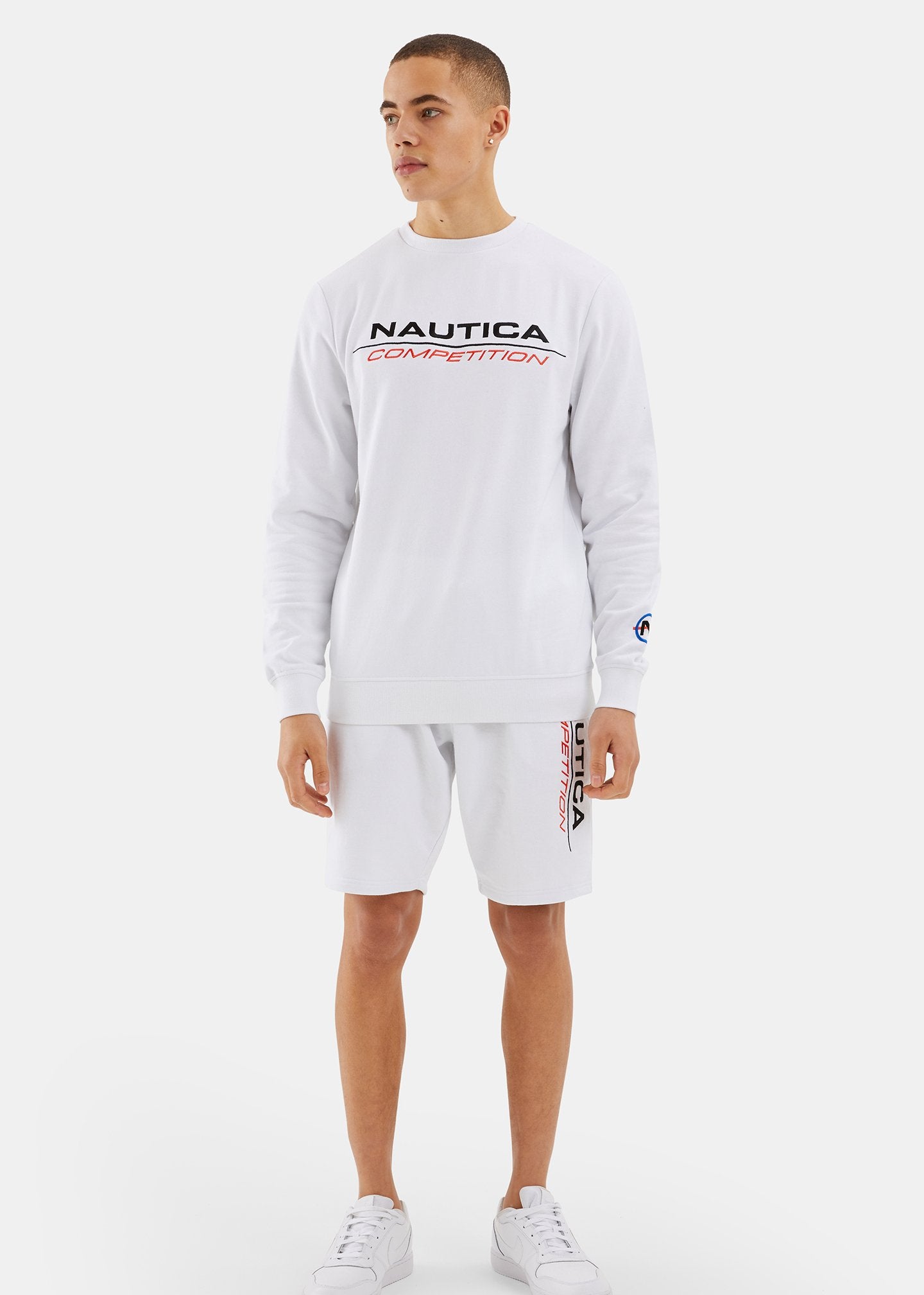 NTA-G (Collier crew swaetshirt white) 92196954 NAUTICA