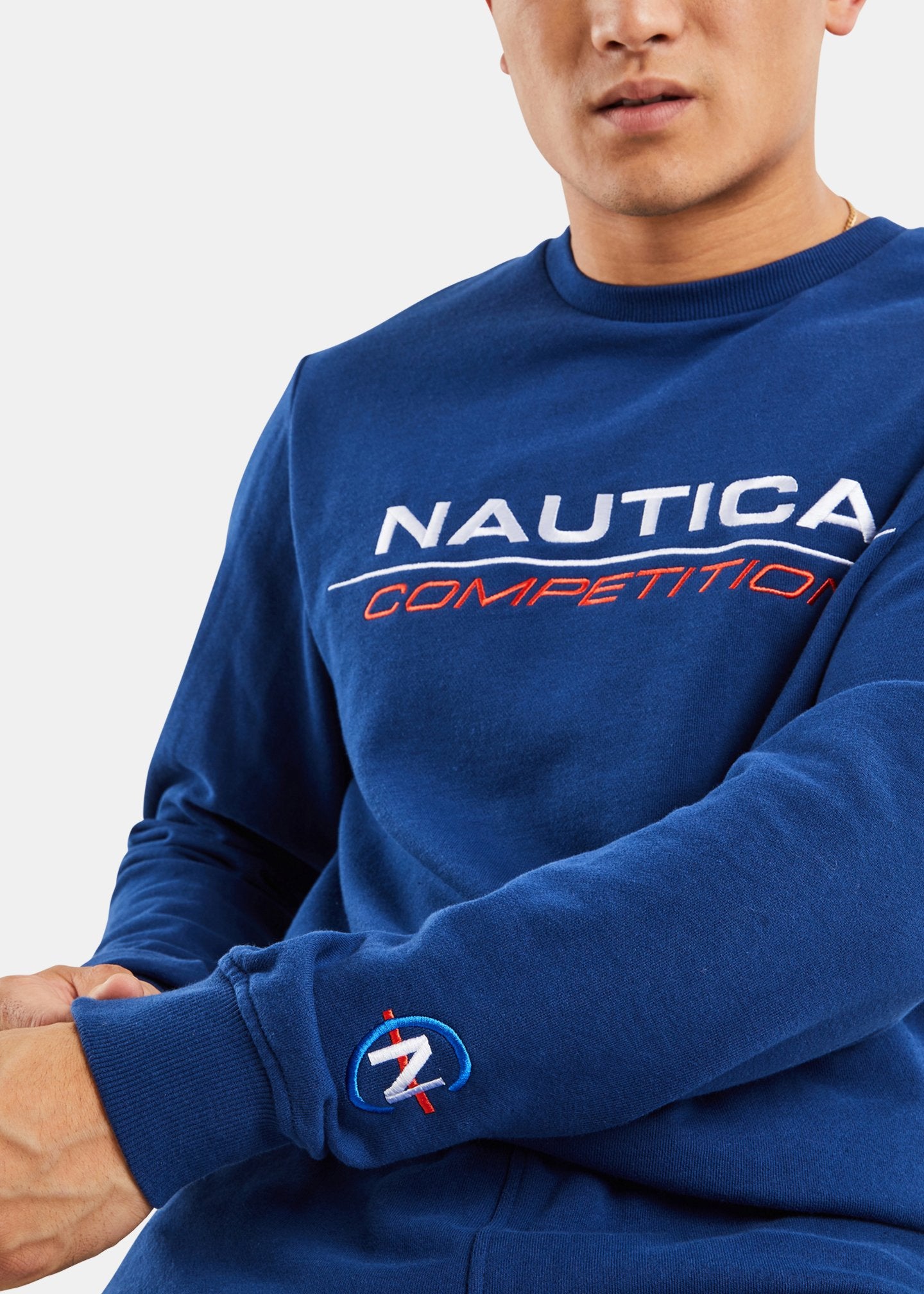 NTA-F (Collier crew sweatshirt navy) 92196954 NAUTICA