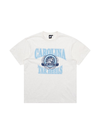 MJA-N11 (NCAA team mascot tee unc white marle) 82393478