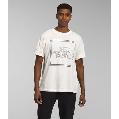 NFA-M3 (The north face mens short sleeve coordinates box fit t-shirt gardnia white) 112394130