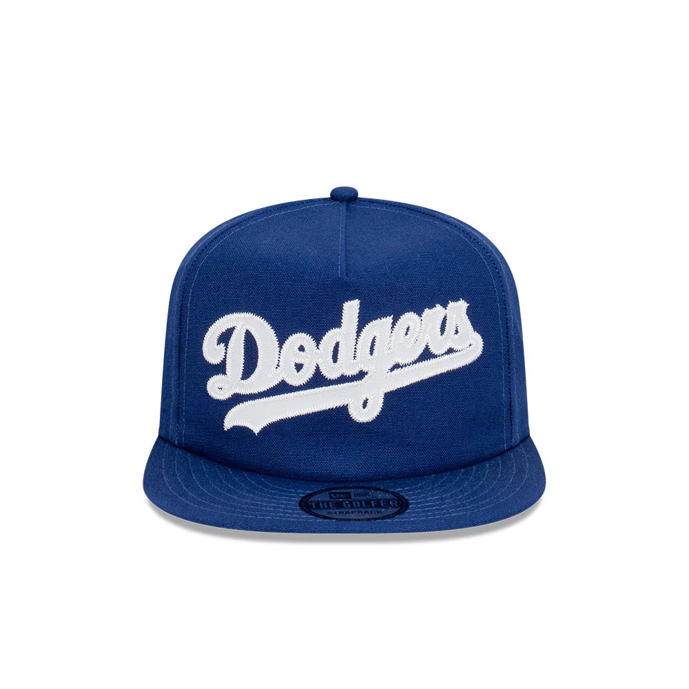 NEC-M42 (Golfer la dodgers script applique snap back hat osfm)  92293250 NEW ERA