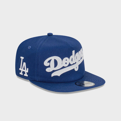 NEC-M42 (Golfer la dodgers script applique snap back hat osfm)  92293250 NEW ERA