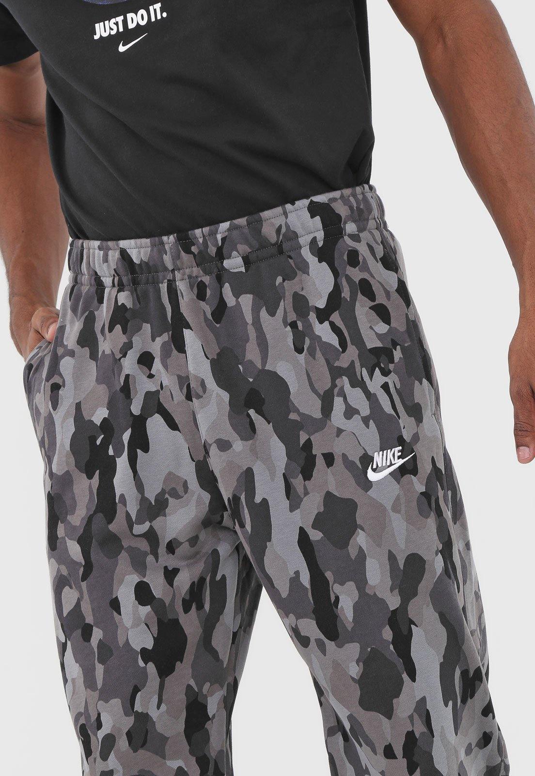 NA-I24 (Mnsw club pant cf ft camo black/irongrey/white) 82094348 - Otahuhu Shoes