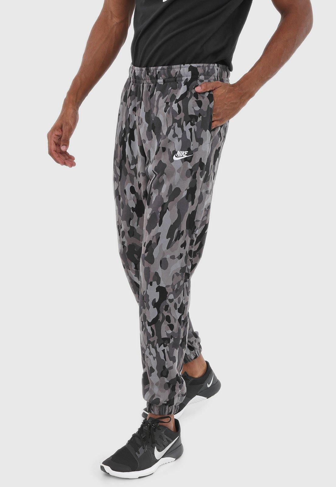 NA-I24 (Mnsw club pant cf ft camo black/irongrey/white) 82094348 - Otahuhu Shoes