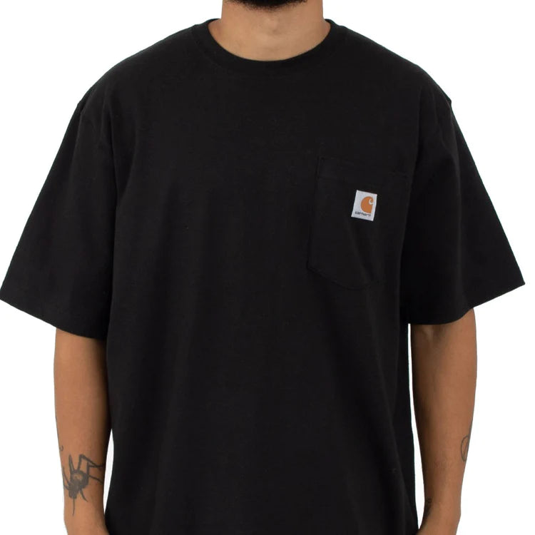 CHA-H (Carhartt workwear pocket t-shirt black) 72192088 CARHARTT