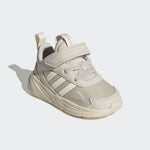 A-R64 (Adidas Ozelle running lifestyle elastic lace shoes aluminum/wonder white/grey) 102294605 ADIDAS
