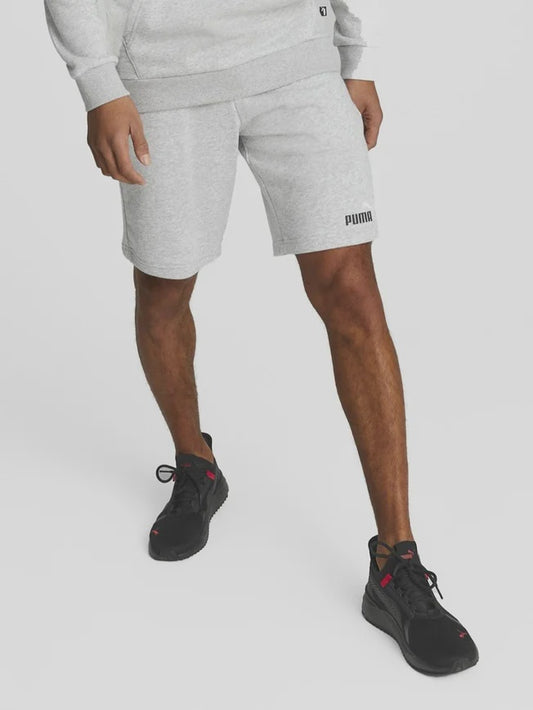 PA-C8 (Puma essentials + 2 col 10" shorts light grey heather) 52393000 PUMA