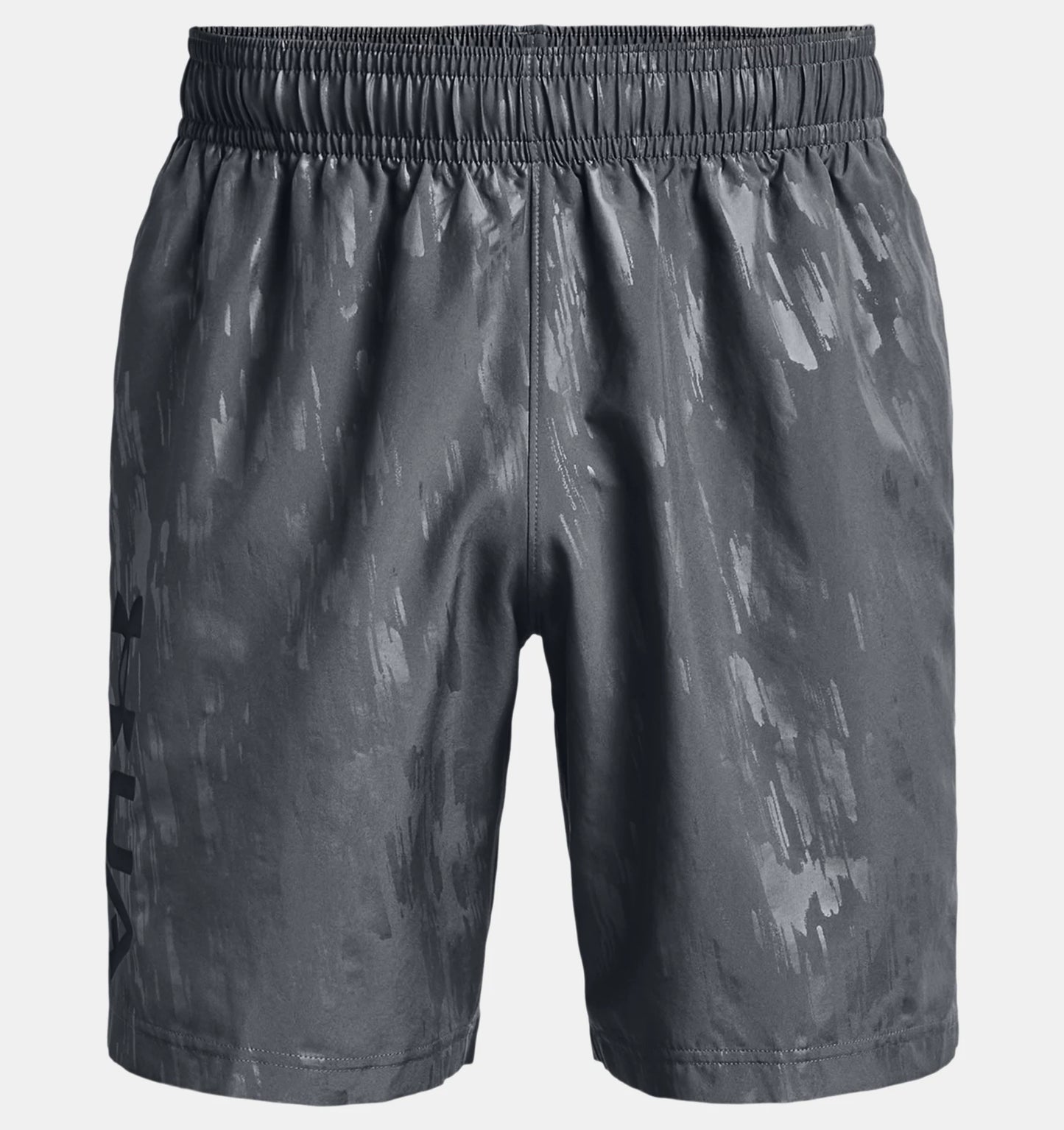 UAA-Q8 (Under armour  mens woven emboss shorts gray/black) 112292173 UNDER ARMOUR