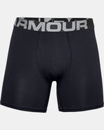 UAA-J5 (Mens charged cotton 6 inch boxer 3 pack black) 12293478 UNDER ARMOUR