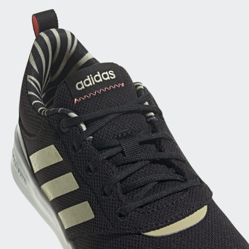 A-S63 (QT racer 2.0 shoes black/metallic gold) 52296140 ADIDAS