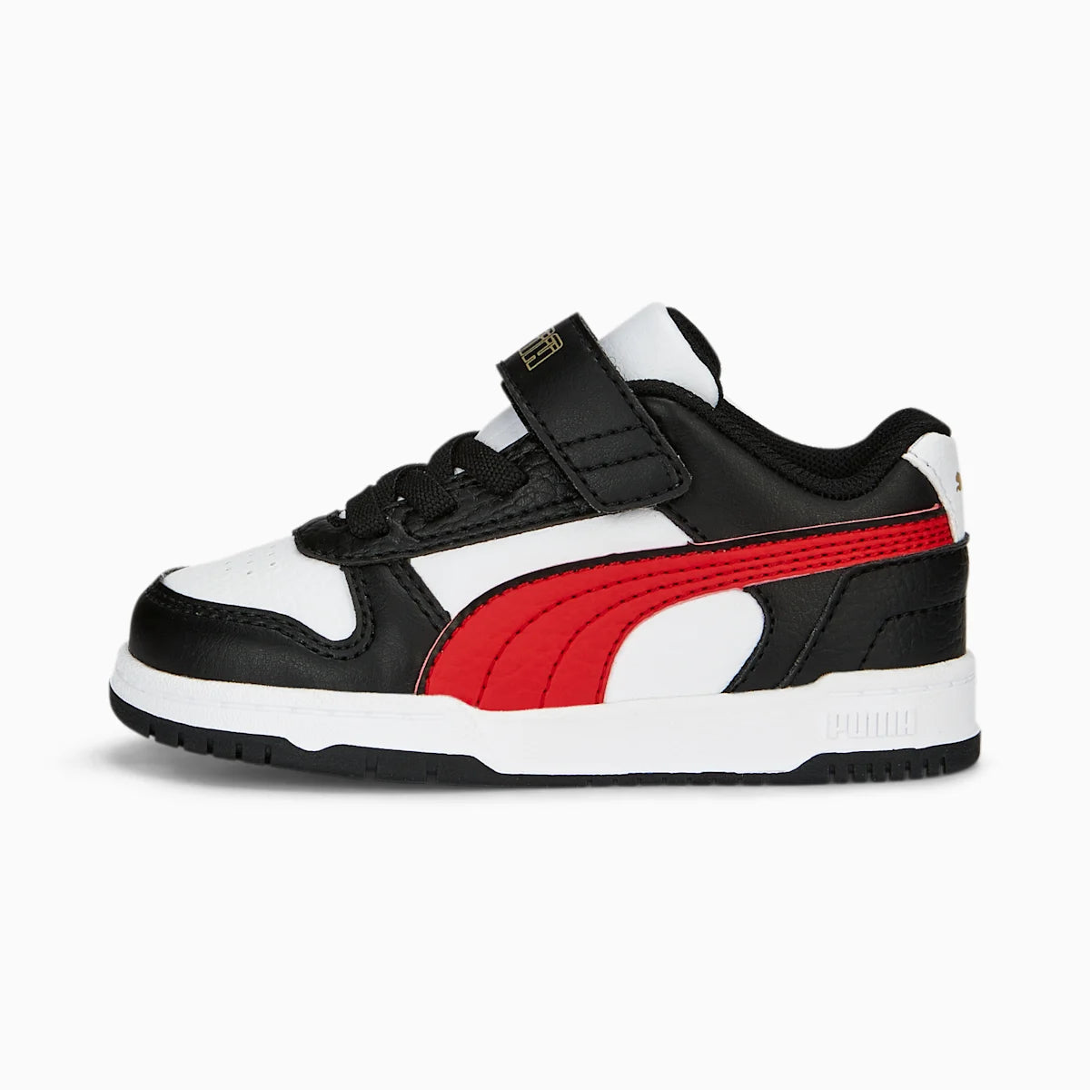 P-M43 (Puma rebound game low infant white/red/black) 32293750 PUMA