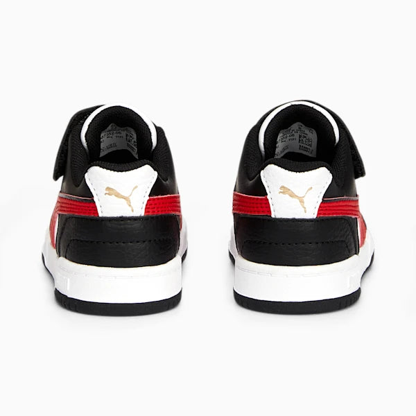 P-M43 (Puma rebound game low infant white/red/black) 32293750 PUMA