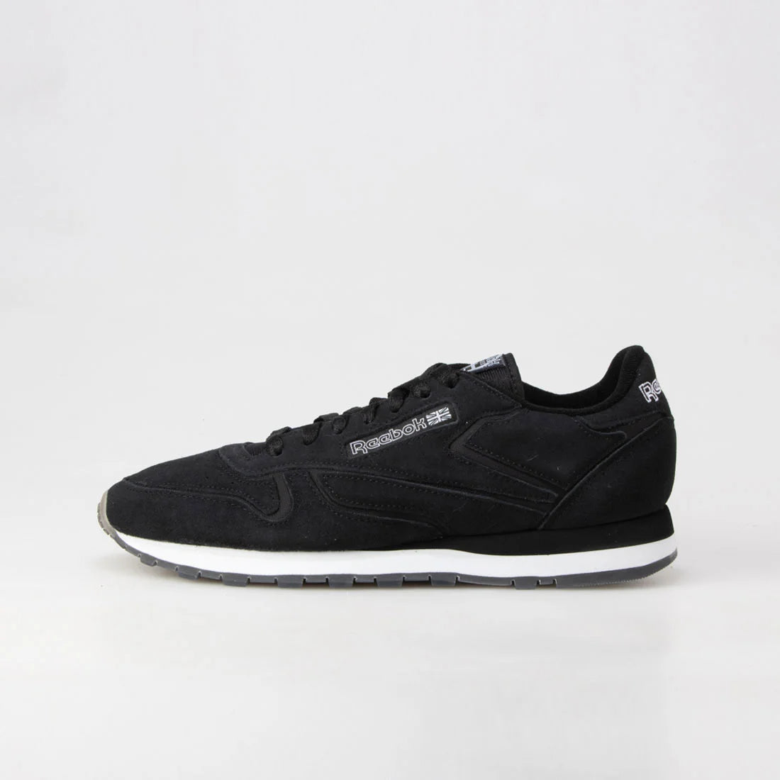 R-O13 (Reebok classic leather black/black/white) 122298700 REEBOK