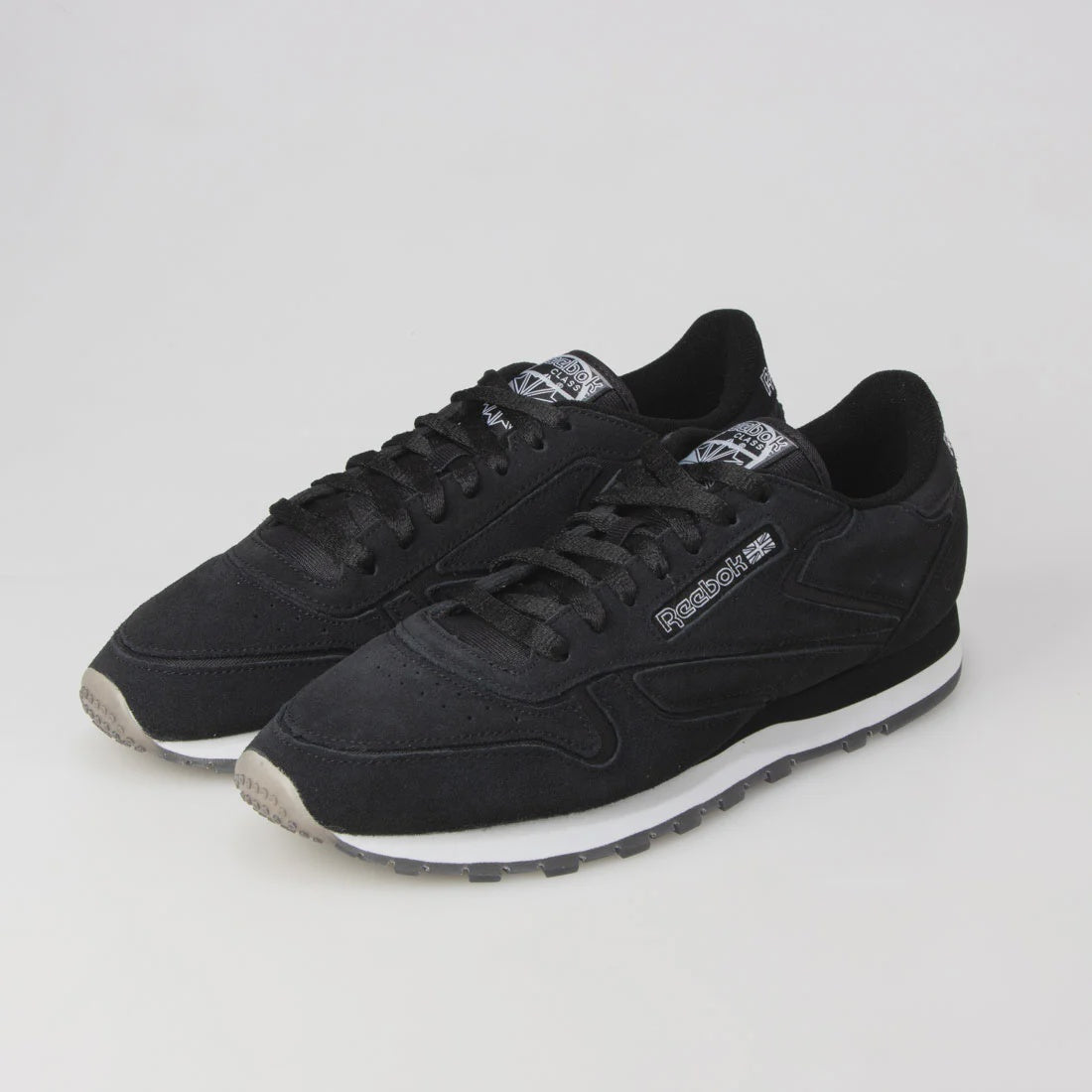 R-O13 (Reebok classic leather black/black/white) 122298700 REEBOK