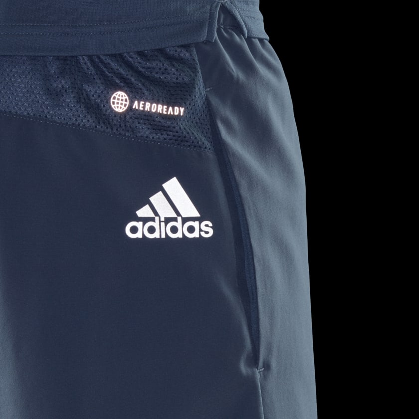 AA-P17 (RUN-IT SHORTS Wonder Steel) ADIDAS