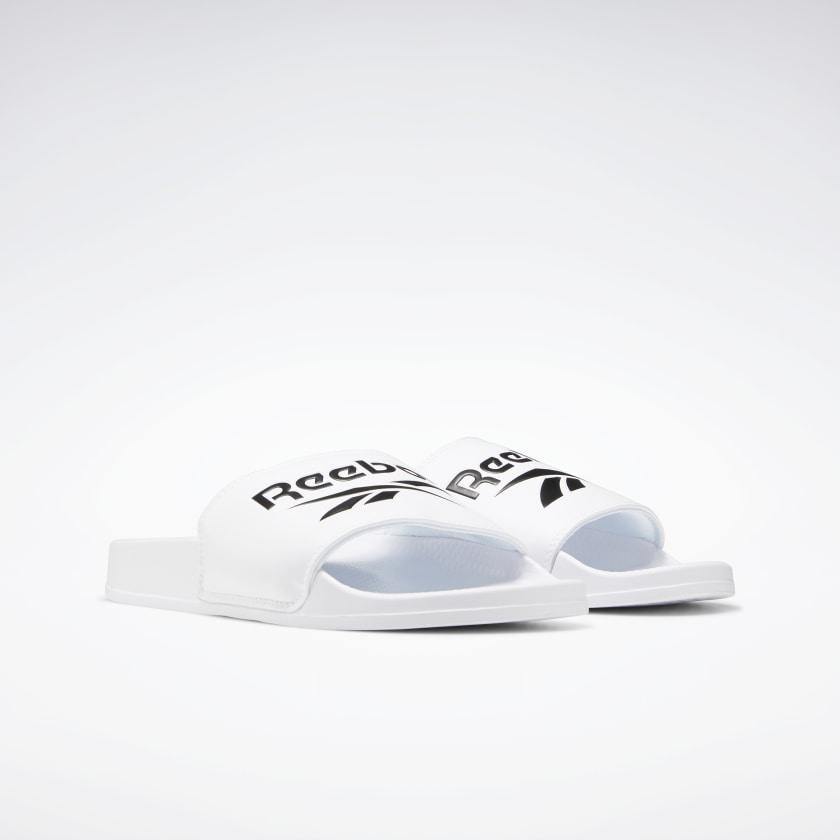 R-J12 (Reebok classic slide white/black) 32192560 - Otahuhu Shoes
