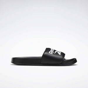 R-I12 (Reebok classic slide black/white) 32192560 - Otahuhu Shoes