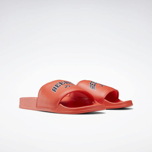 R-G12 (Reebok classic slide dynamic red/vector navy/white) 22192560 - Otahuhu Shoes
