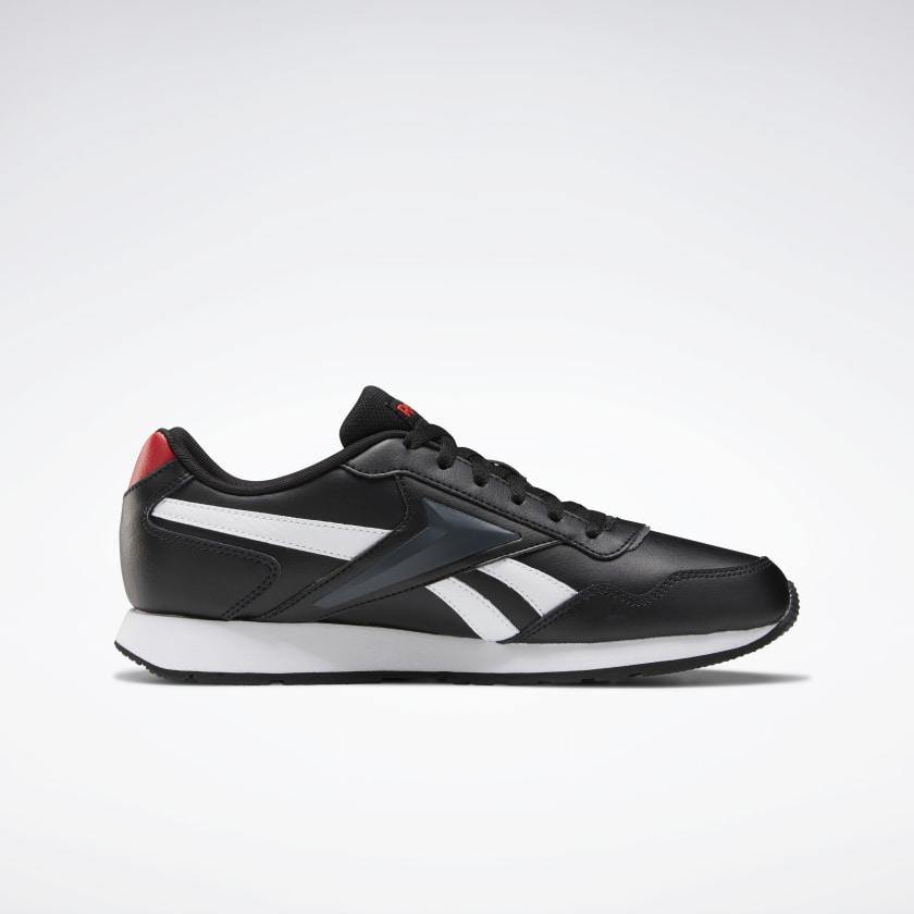 R-P11 (Reebok royal glide black/white/vector red) 92095630 - Otahuhu Shoes