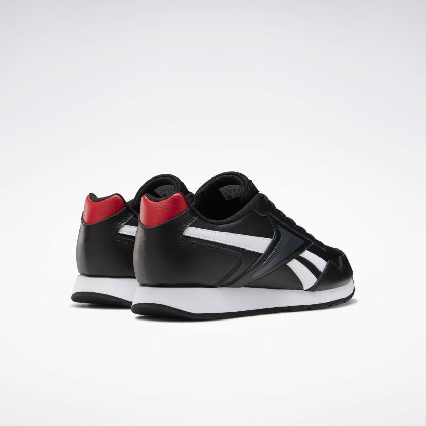 R-P11 (Reebok royal glide black/white/vector red) 92095630 - Otahuhu Shoes