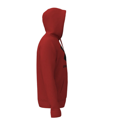 UAA-P3 (Mens rival fleece big logo hoodie radiant red/black) 102193756 UNDER ARMOUR