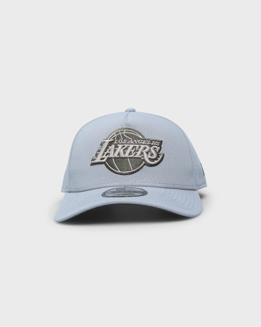 NEC-N32 (940AF La lakers Q421 med slvr new olive stn osfm) 122192460 NEW ERA