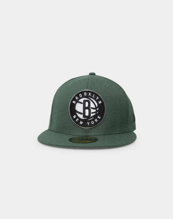 NEC-M38 (5950 Brooklyn nets Q222 refle green otc fitted hat) 62294000 NEW ERA