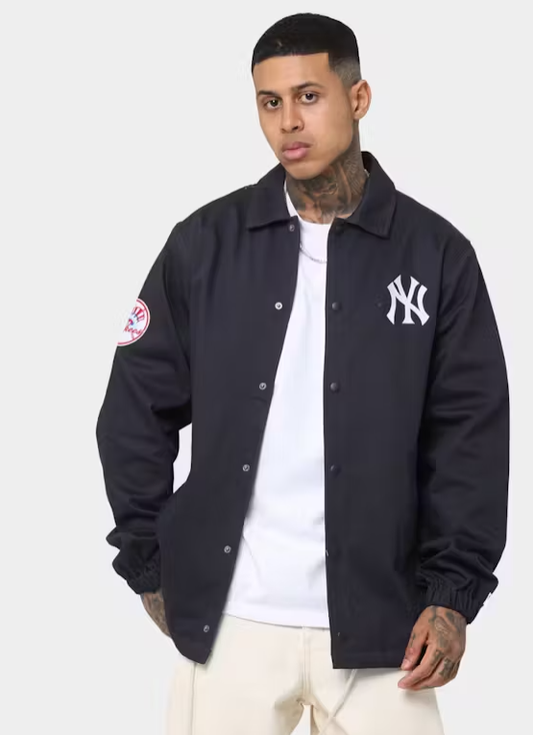 NEA-X6 (New era coach jacket new york yankees heritage black) 82398400