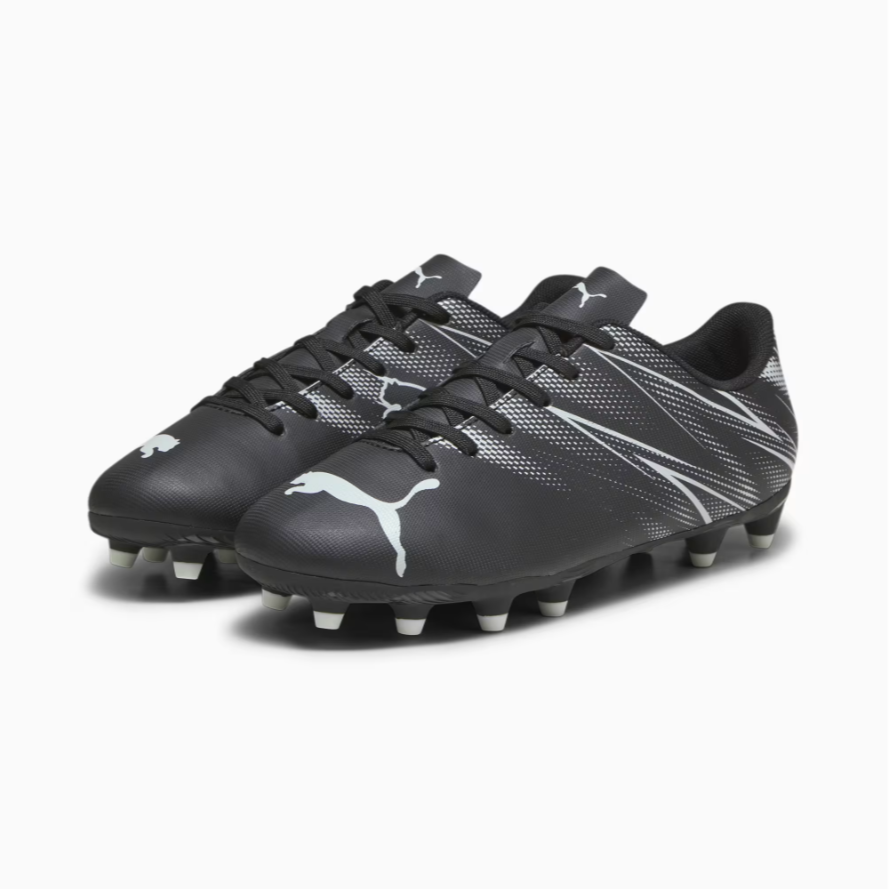 P-R45 (Puma jr attacanto boots fg/ag black/silver mist) 112393750