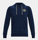 UAA-S5 (Mens project rock heavyweight terry hoodie academy blue/mississippi) 32296087 UNDER ARMOUR