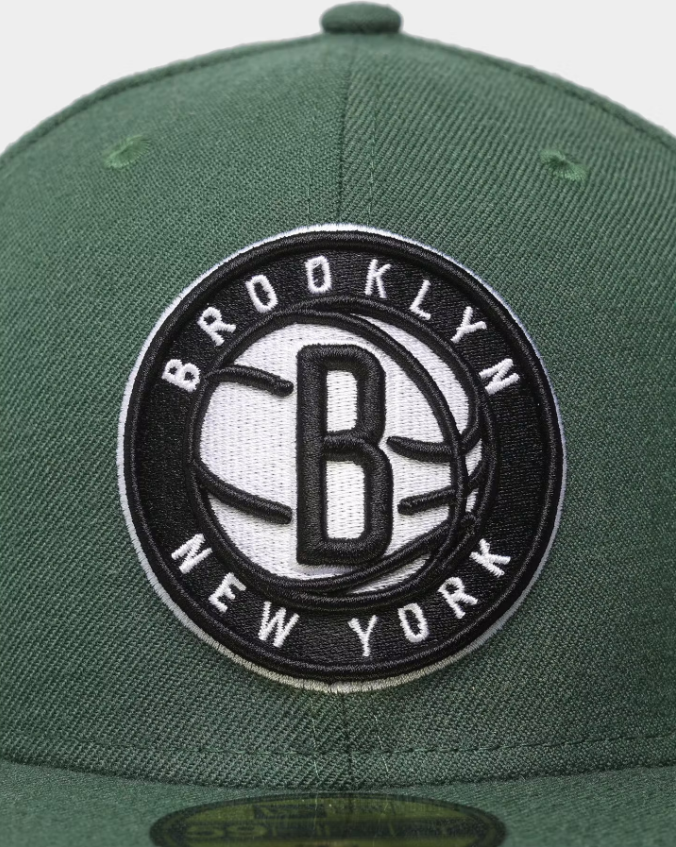 NEC-M38 (5950 Brooklyn nets Q222 refle green otc fitted hat) 62294000 NEW ERA