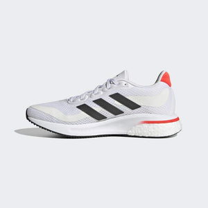 A-G61 (Supernova boost running shoes white/black/solar red) 72197675 - Otahuhu Shoes