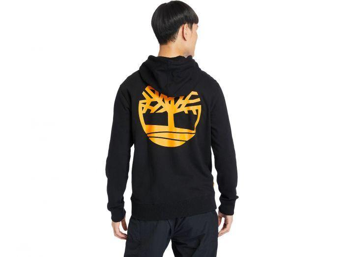 TBA-T1 (Mens back tree logo hoodie black) 82199565 - Otahuhu Shoes