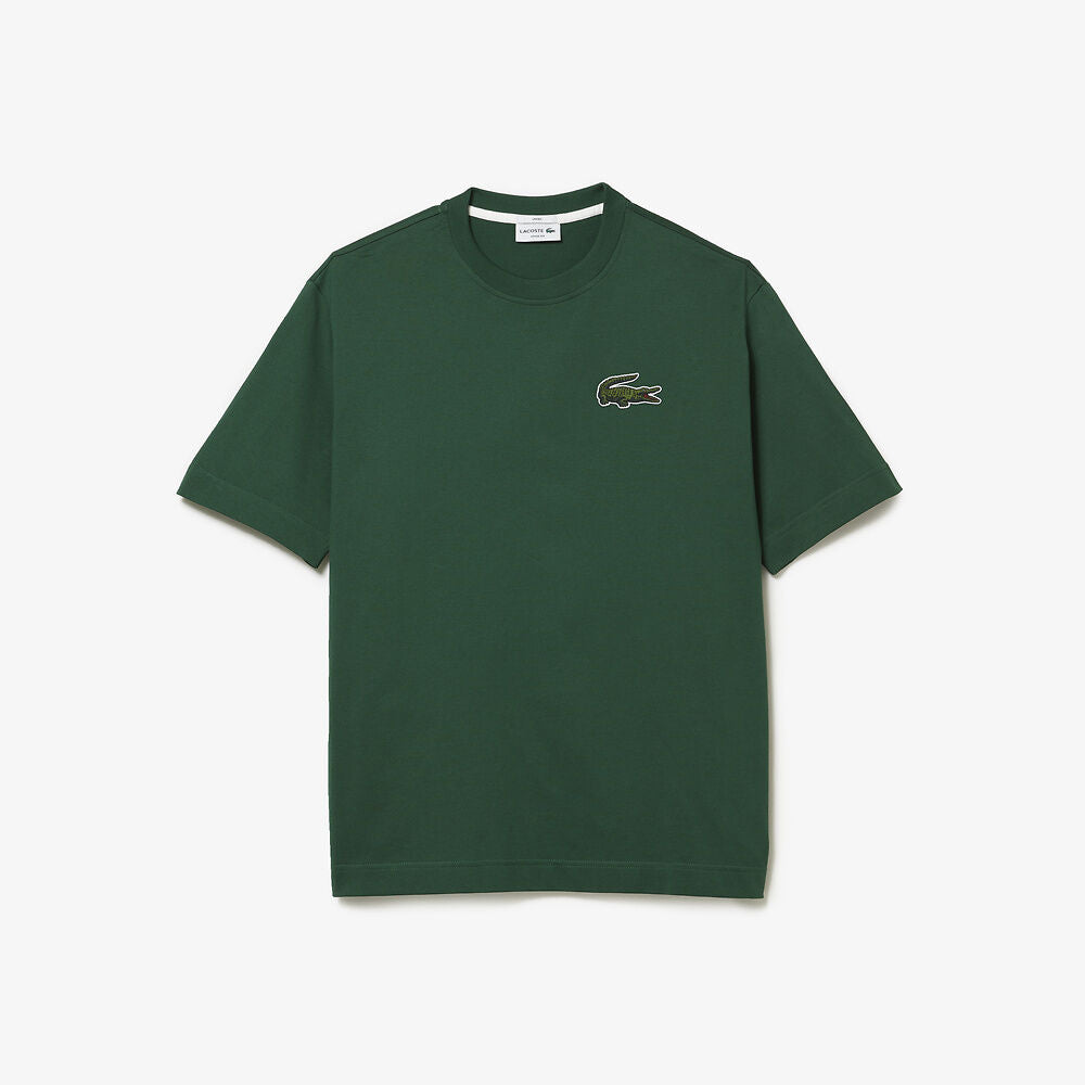 LCA-M14 (UNISEX LOOSE FIT LARGE CROCODILE ORGANIC COTTON T-SHIRT Green) 12396304 LACOSTE