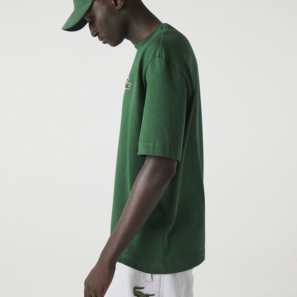 LCA-M14 (UNISEX LOOSE FIT LARGE CROCODILE ORGANIC COTTON T-SHIRT Green) 12396304 LACOSTE