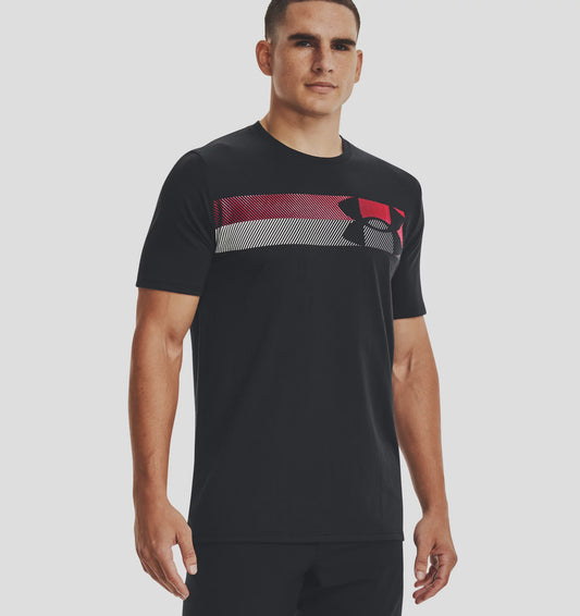 UAA-T7 (Mens fast left chest 3.0 short sleeve tee black) 62292173 UNDER ARMOUR