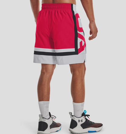 UAA-F11 (Under armour baseline woven short II red/white) 112393478