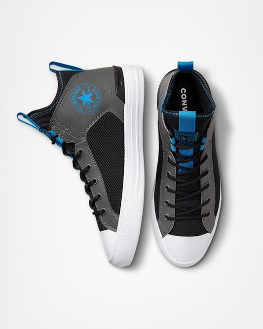 CT-J36 (Converse ultra mid black/cyber grey/dial up blue) 42396100 CONVERSE