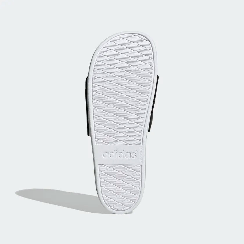 A-E65 (ADILETTE COMFORT SLIDES Core Black / Cloud White / Cloud White) 12393070 ADIDAS