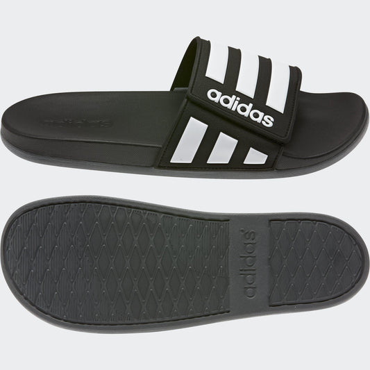 A-Z56 (Adilette comfort ad black/ftwht/gresix) 22092815 - Otahuhu Shoes