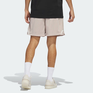 AA-Q19 (Adidas basket ball mesh shorts wonder taupe/off white) 32294350 ADIDAS