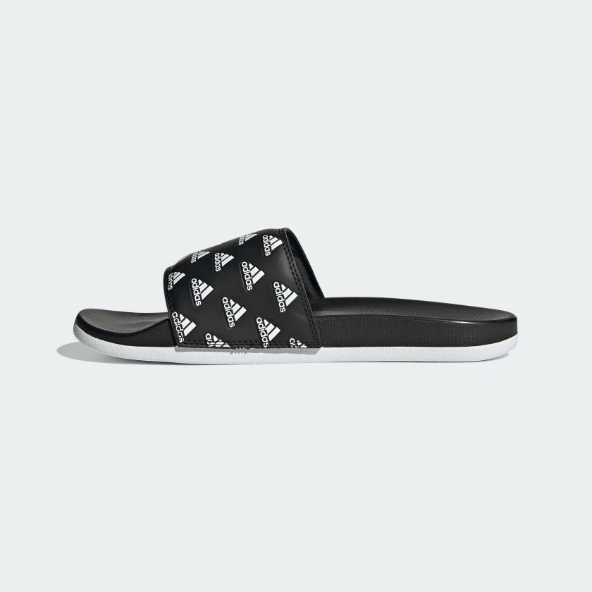 A-E65 (ADILETTE COMFORT SLIDES Core Black / Cloud White / Cloud White) 12393070 ADIDAS